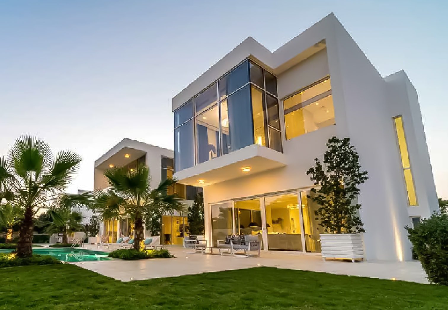 The Nest Al Barari Dubai - Contemporary architecture with open spaces and high-quality finishes