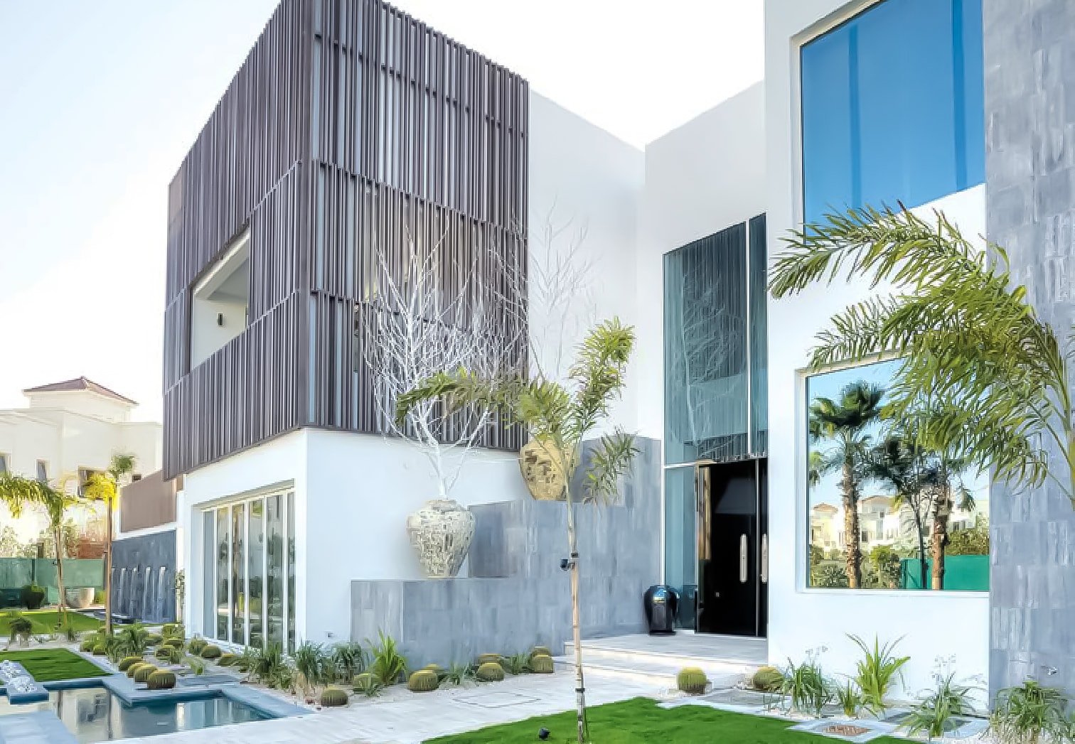 The Reserve Al Barari Dubai Slider -  Shell & core villas set amid tranquil themed gardens